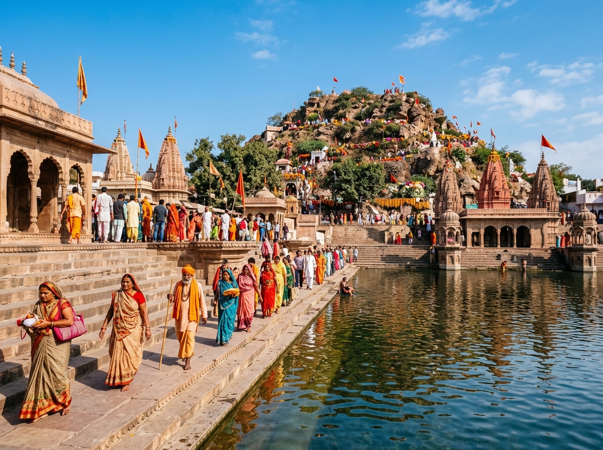 Govardhan Hill & Mansi Ganga