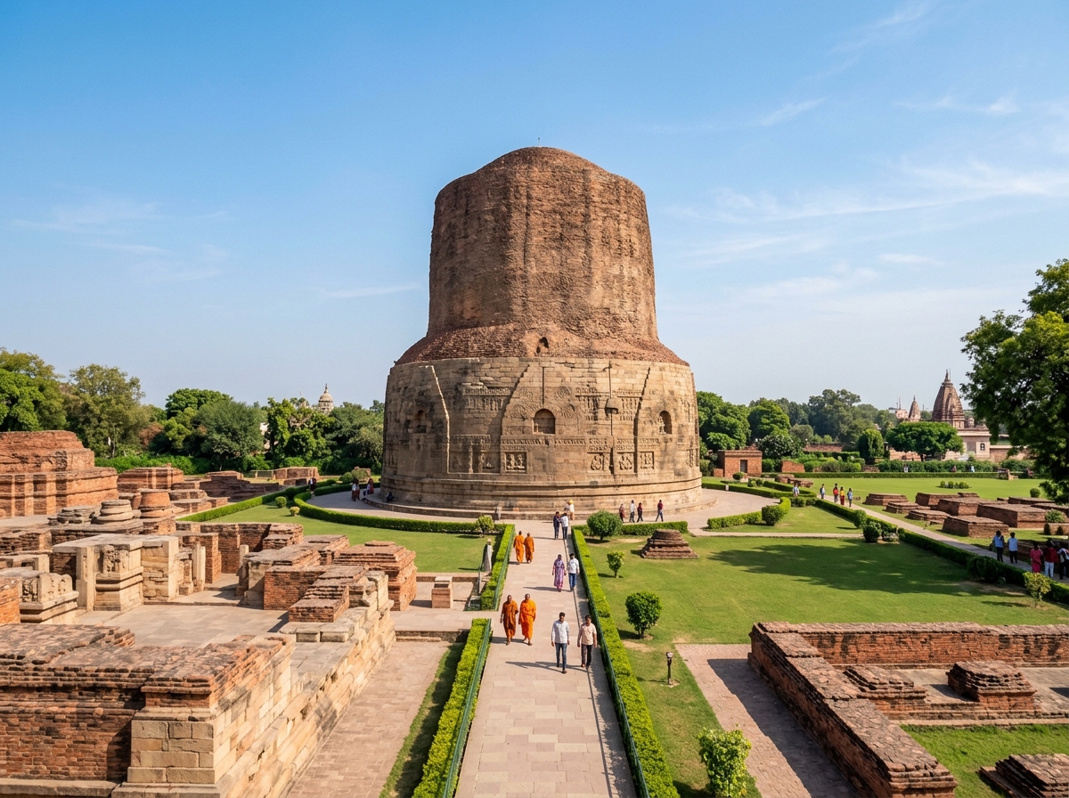 Sarnath Dhamek Stupa